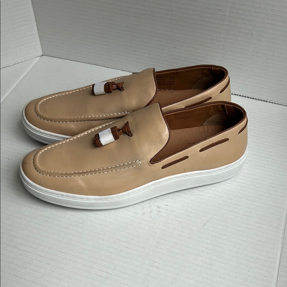 Marc Joseph New York Leather Tassel Loafers Style 658025 Size 10 NEW - Picture 6 of 12